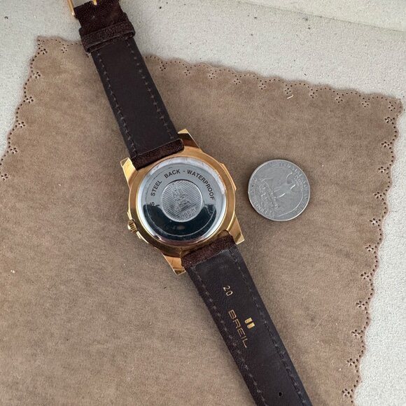 Spectacular Breil Italian Watch with Date Analog Stainless Steel Watch - Picture 8 of 9